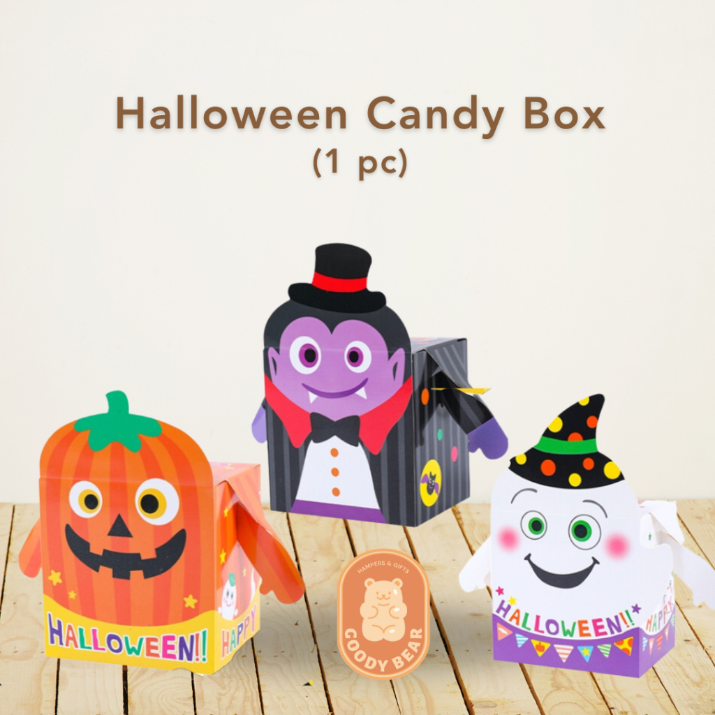 

Halloween Candy Box 1 PC / box permen / bingkisan pesta halloween isi permen / pumpkin labu lucu / hampers / goody bag