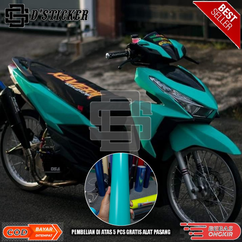 skotlet hijau tosca doff kualitas premium untuk body motor dan mobil