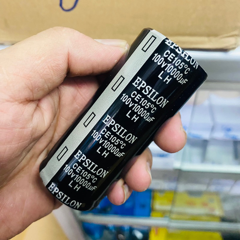 ELCO 100 v 10000uf EPSILON 10000uf 100v  ORIGINAL