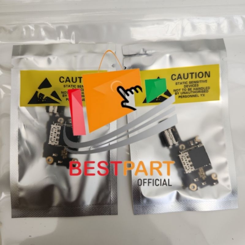 PAPAN CAS PAPAN KONEKTOR CHARGER XIAOMI MI 10T / MI 10T PRO ORIGINAL + IC