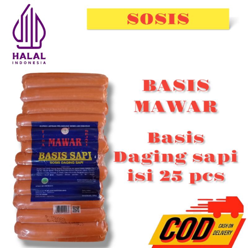 

Basis/Sosis mawar/sosis sapi