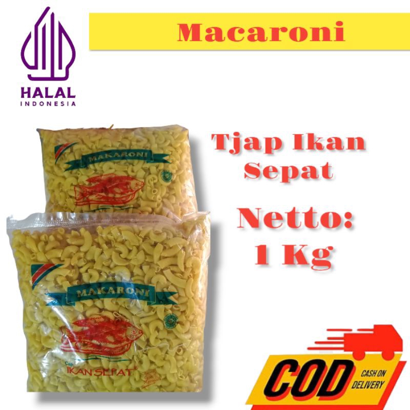 

Makaroni Bantat/Cap Ikan Sepat/Renyah dan Lezat