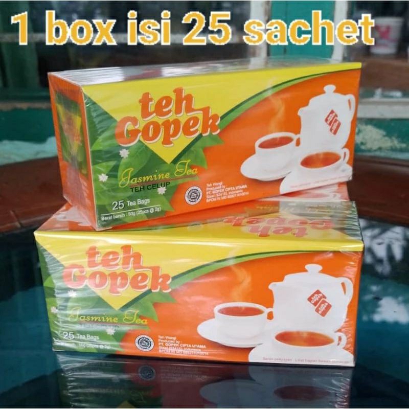 

Teh Gopek Jasmine Celup 1Pak || Teh Khas Slawi Tegal