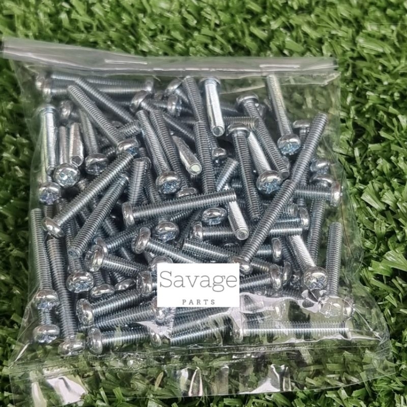 100 PCS BAUT 3X20MM JP M3 X 20MM