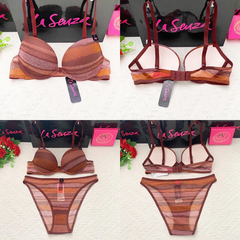 La senza Original Remix Cotton Bra Push Up Size 32B 32C 34A 34B 34C 36C 38C 11209005