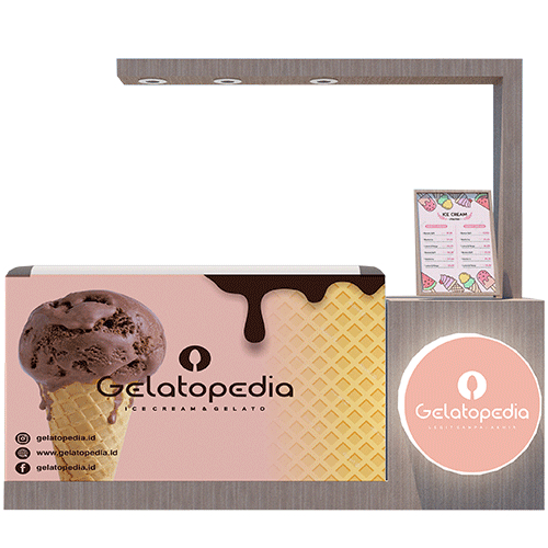 

Paket Usaha Murah GELATOPEDIA variasi Booth Gelato