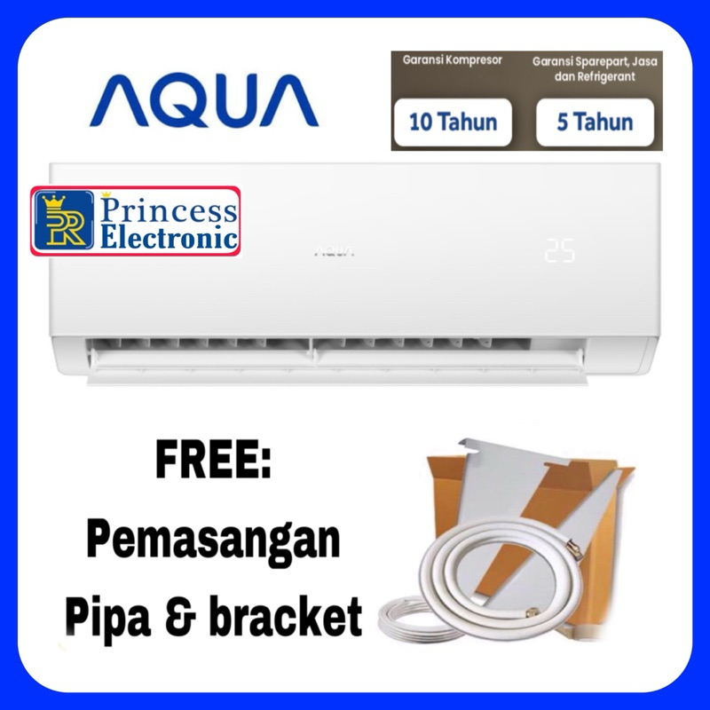 AC AQUA JAPAN 1/2 Pk Free pemasangan Pipa dan bracket