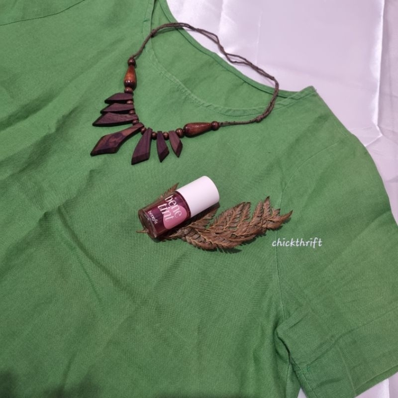 KEMEJA WANITA HIJAU DAUN