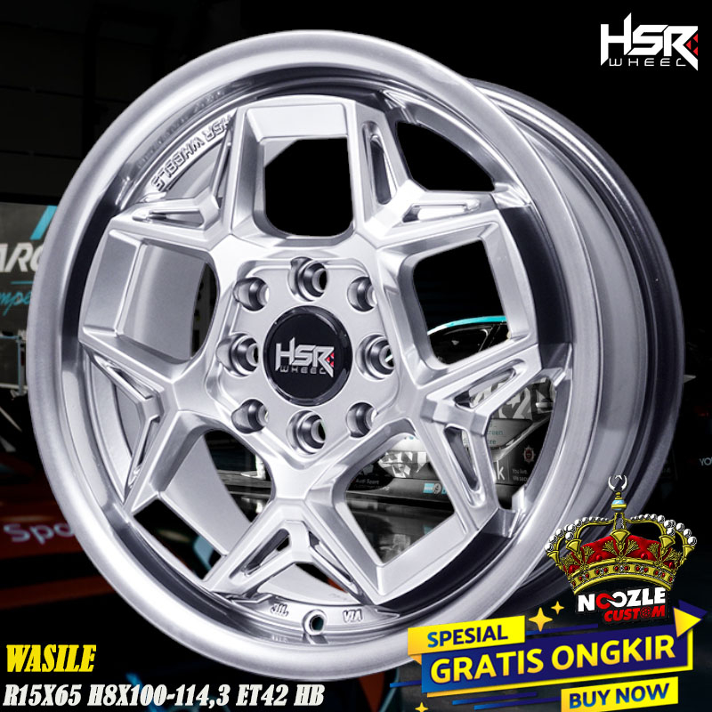 Promo Terbaru Velg HSR R15 Baut 4 Pelek Racing HSR Terbaru Ring 15 Brio avanza