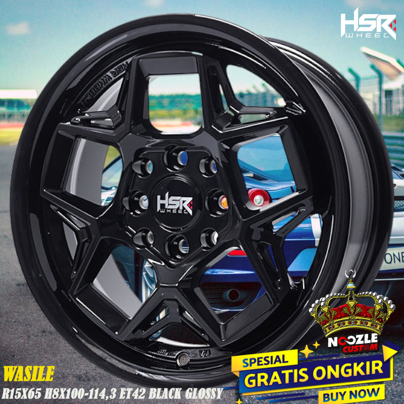 Velg HSR Promo Terbaru Type HSR Wasile Baut 4 Ring 15 Harga Sepecial