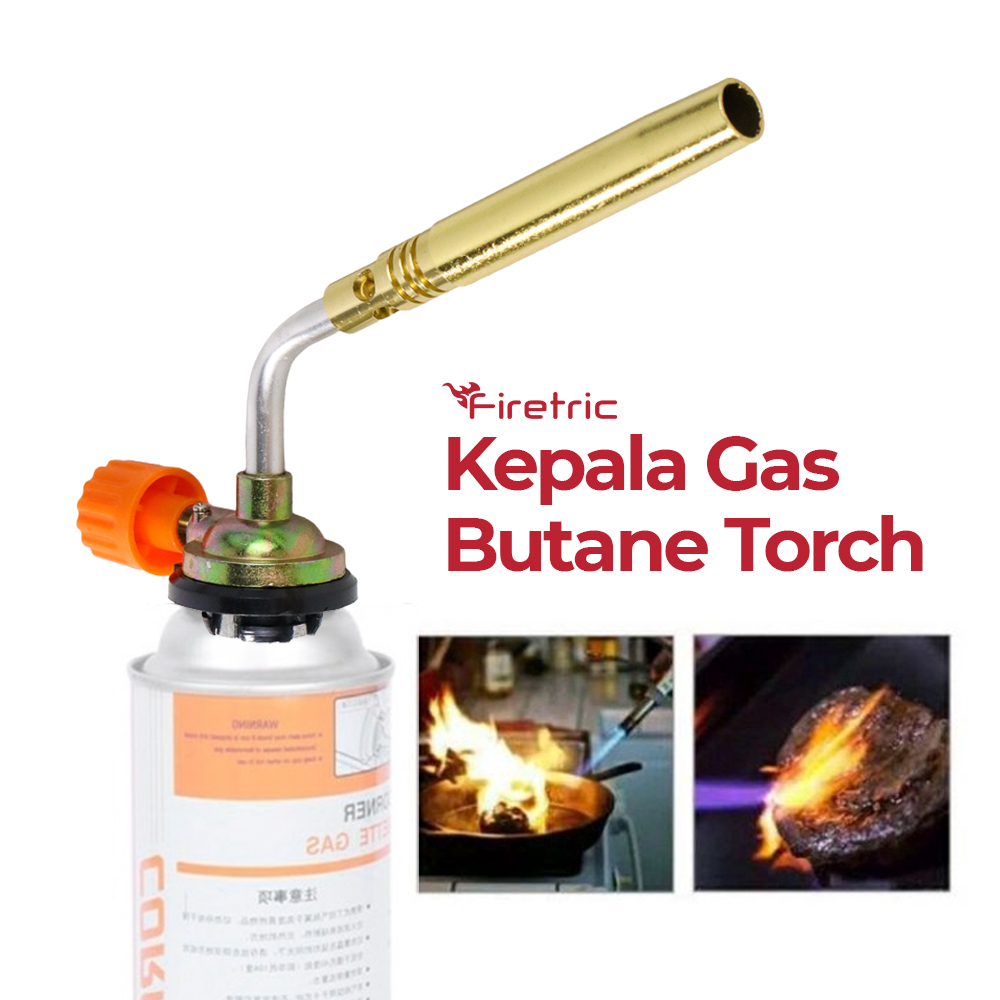 [PROMO] Gas Torch / portable kepala gas torch / set flame gun pemantik api dengan gas portable / Por