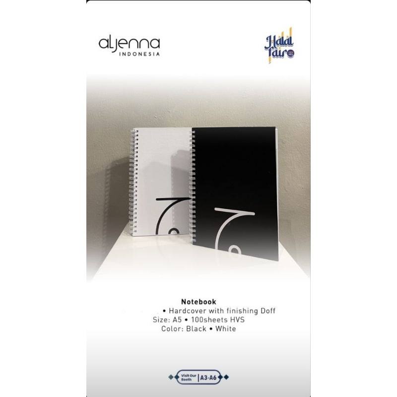 

Merchandise Aljenna Notebook dan Gantungan Kunci