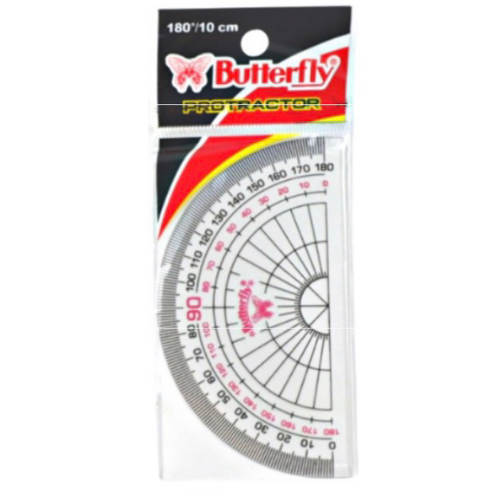 

Busur Derajat Butterfly 180/10cm