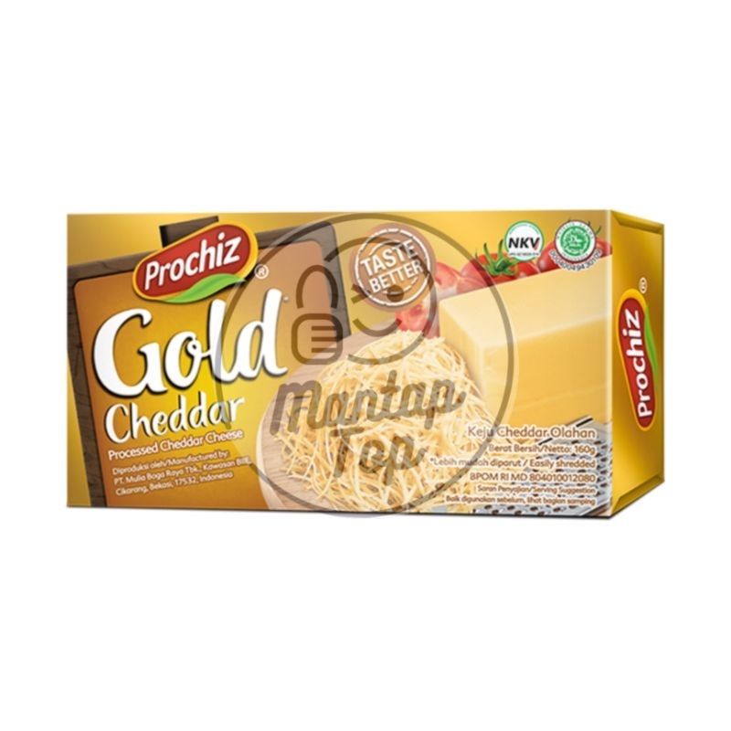 

Keju Prochiz Gold 170gr | Keju Cheddar