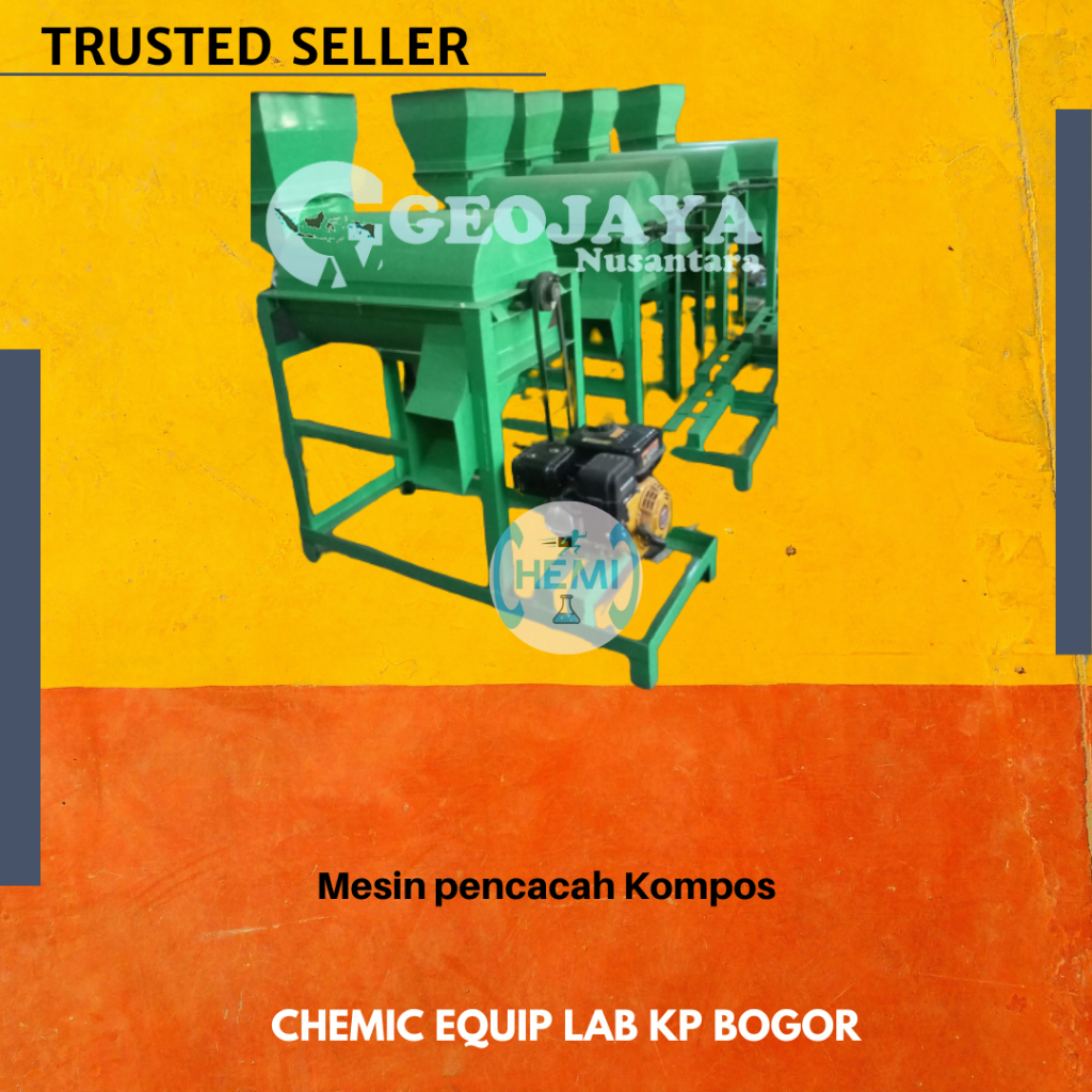 Mesin pencacah Kompos