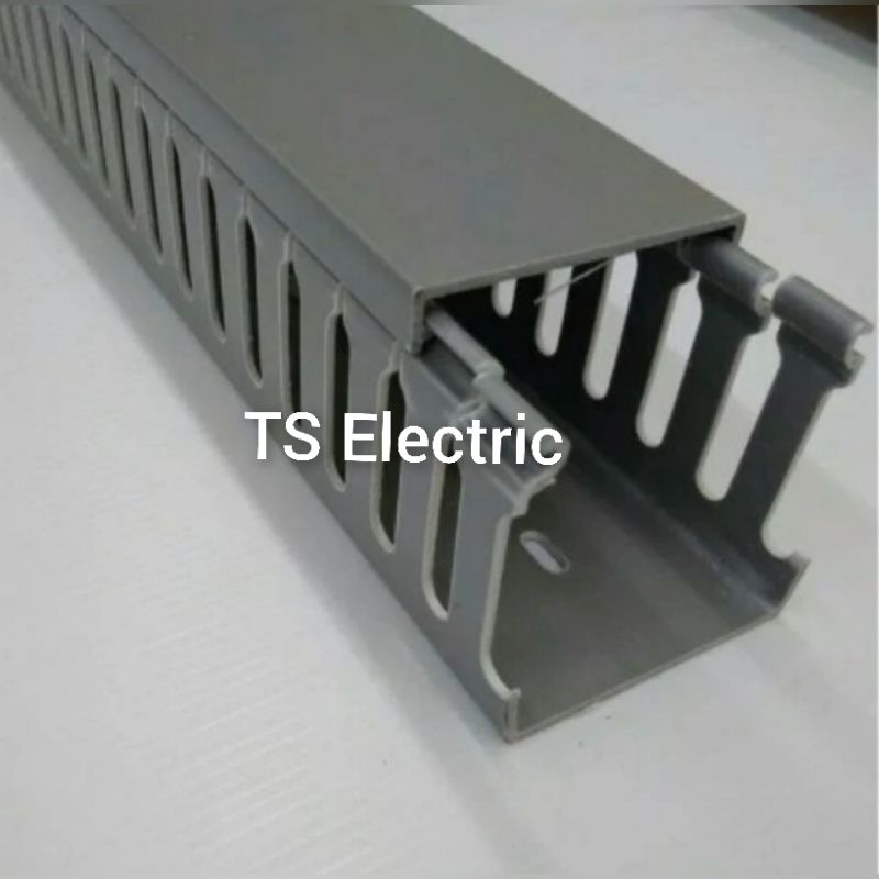 Kabel Ducting / Kabel Duct Pvc Lubang Ukuran 33x33mm @1.7M