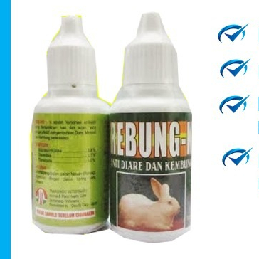 REBUNG K 30 ML OBAT DIARE DAN KEMBUNG PADA KELINCI
