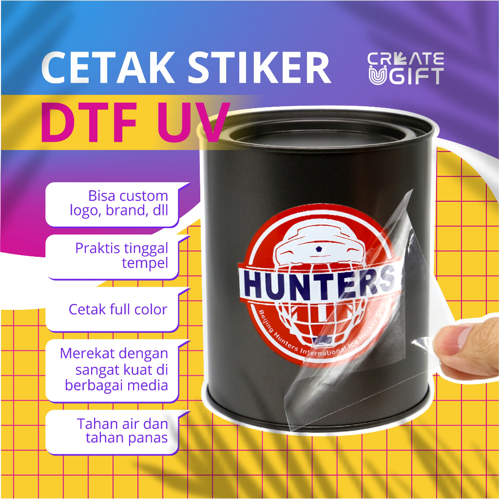 

CETAK STICKER CUSTOM PRINT UV DTF