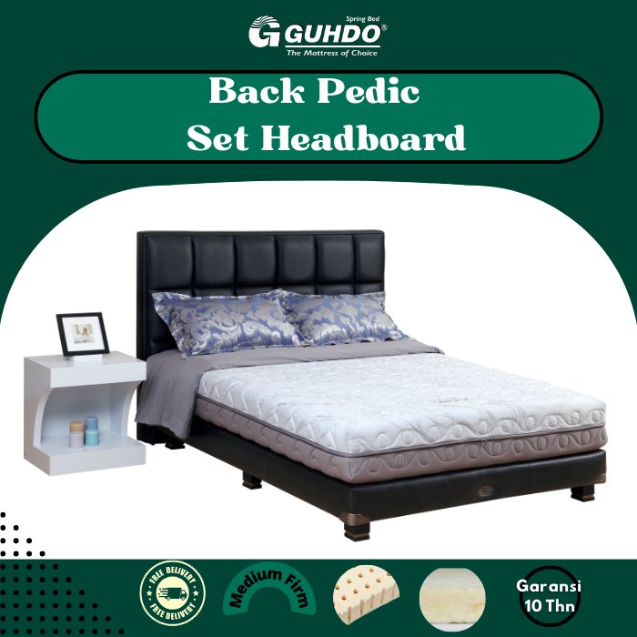 ORTHOPEDIC BED Guhdo Back Pedic Set Headboard Legacy Style [Full Set]