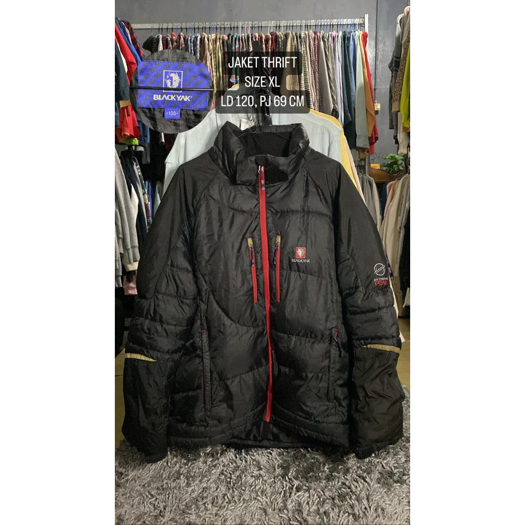 JAKET BULANG BLACKYAK SECOND XL NO HOODIE