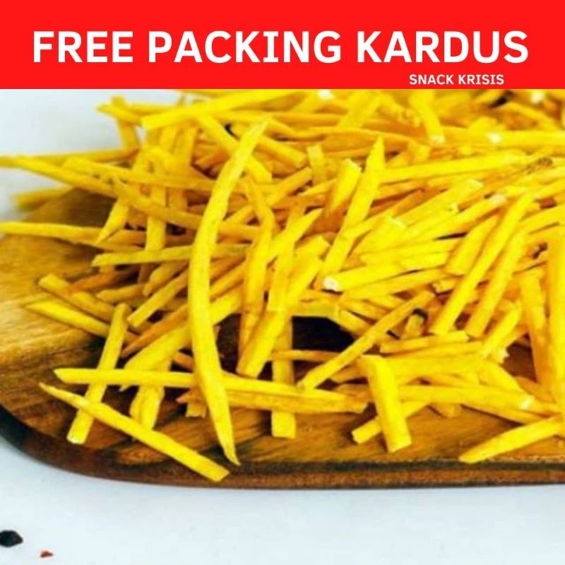 

1kg stik talas talas gelombang asin gurih snack talas Bogor