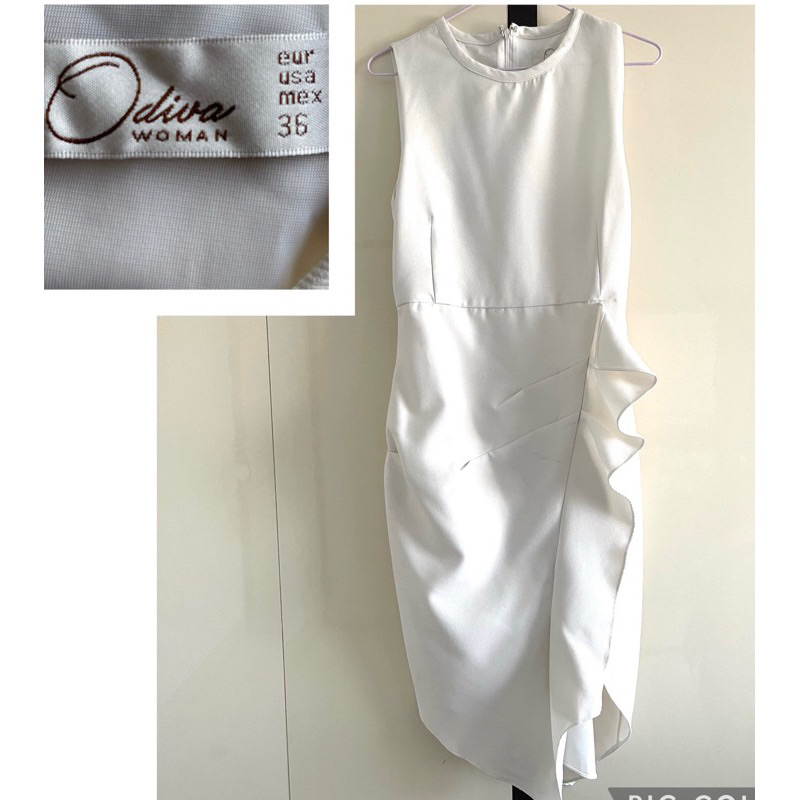 Odiva Rok Dress Off White Feminine