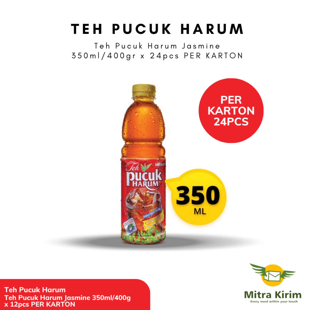 

Teh Pucuk Harum Jasmine 350ml x 24pcs (Per Karton)