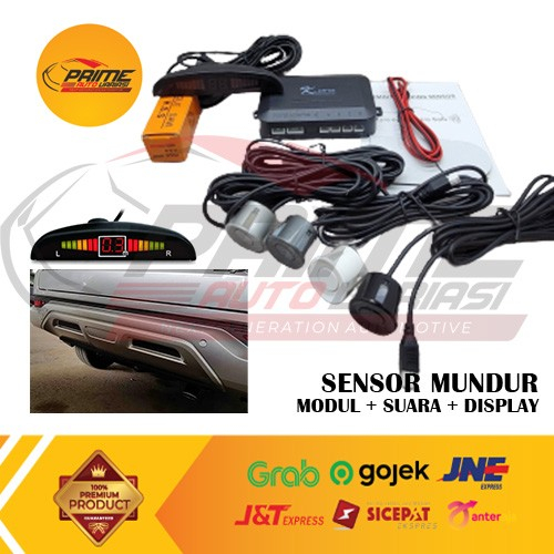Sensor Parkir Mobil Sensor Mundur Mobil Bunyi Beep + DISPLAY