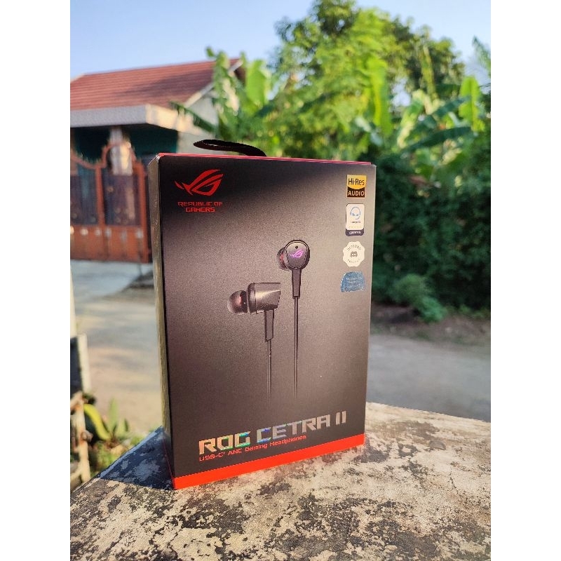 ROG CETRA 2 RGB TYPE C ANC Gaming Earphone (Second)