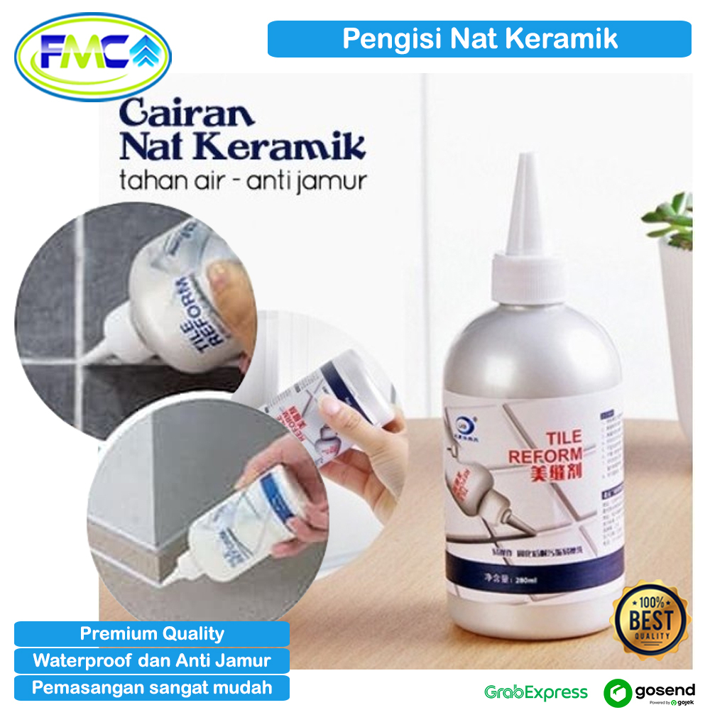 Pengisi Celah Nat Keramik Serbaguna Nat Kramik Instan Penambal Celah Toilet Kamar Mandi Anti Air