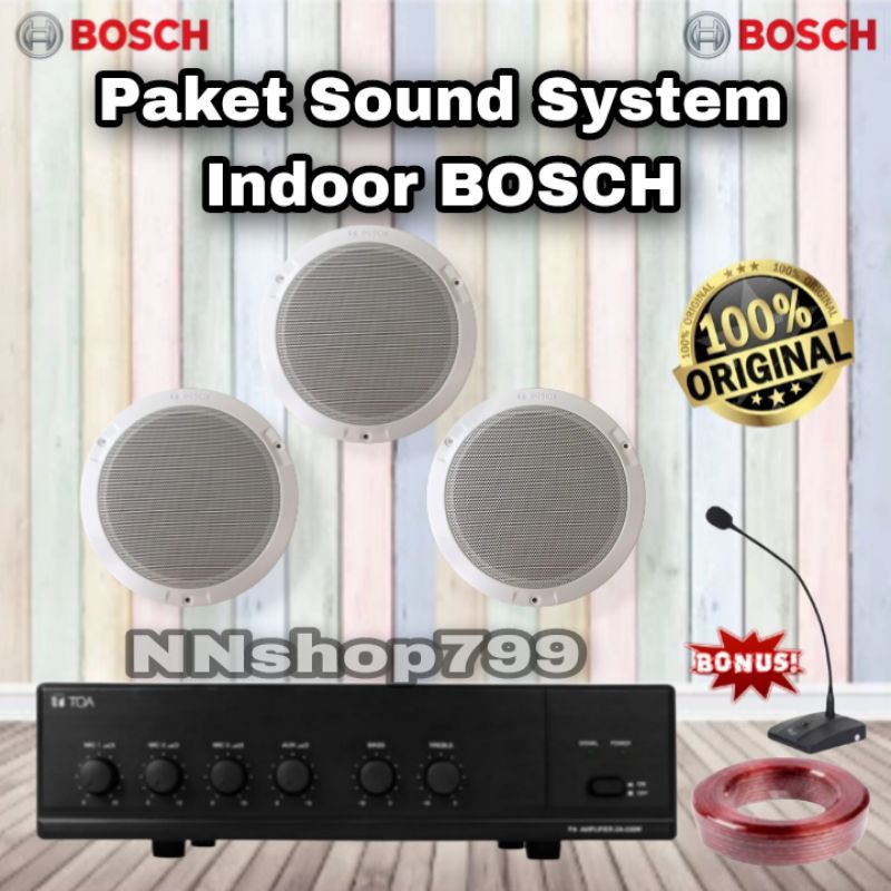 PAKET SPEAKER CELING BOSCH LHM 0606 / SPEAKER PLAFON BOSCH LHM 0606 ORIGINAL isi 3