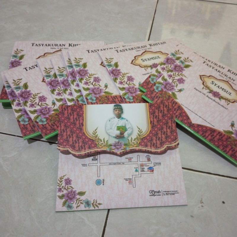 

Undangan Khitan/ Undangan khitan lipat