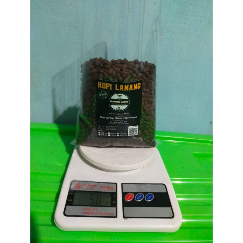 

KOPI LANANG/ROASBIEN KOPI SANGRAI 500GR 100% ASLI ORIGINAL KOPI MURIA