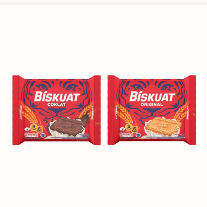 

Biskuat Biskuit Susu Regular Size - Netto 15 gram