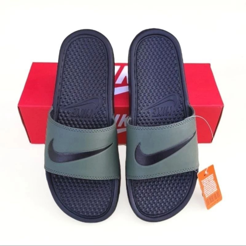sandal nike pria original sendal selop slip on free box