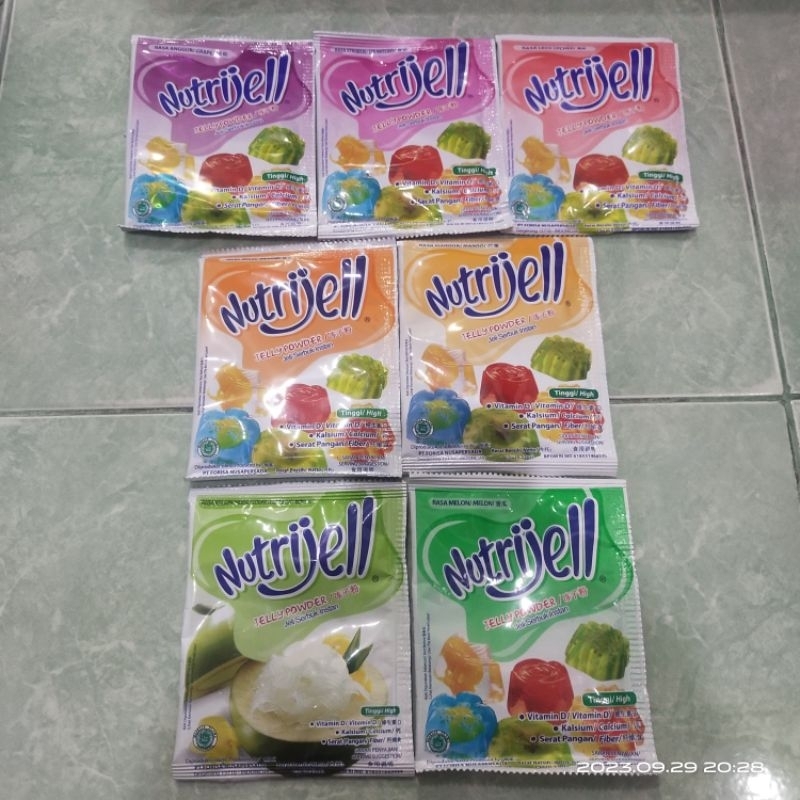 

nutrijell jelly powder jeli serbuk instan 15g