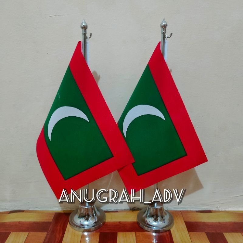 

tiang stainless bendera meja MALADEWA