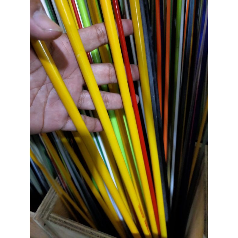 fiber rangka layangan dan joran pancing 100cm,150 cm,200cm