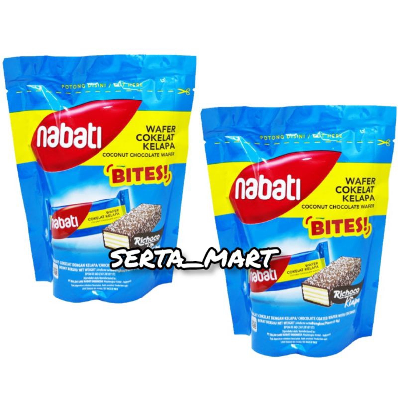 

Nabati Richoco Wafer Klapa 11 x 6gr - Nabati Coconut Chocolate Wafer