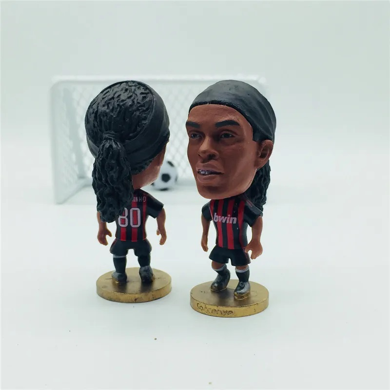 Soccerwe Soccer Action Figure - Ronaldinho AC Milan #80