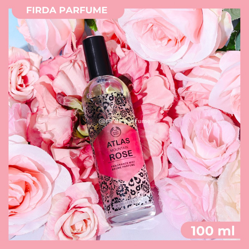 (ATLAS ROSE) inspired parfume-premium aroma atlas rose bodymist/body spray 100ml