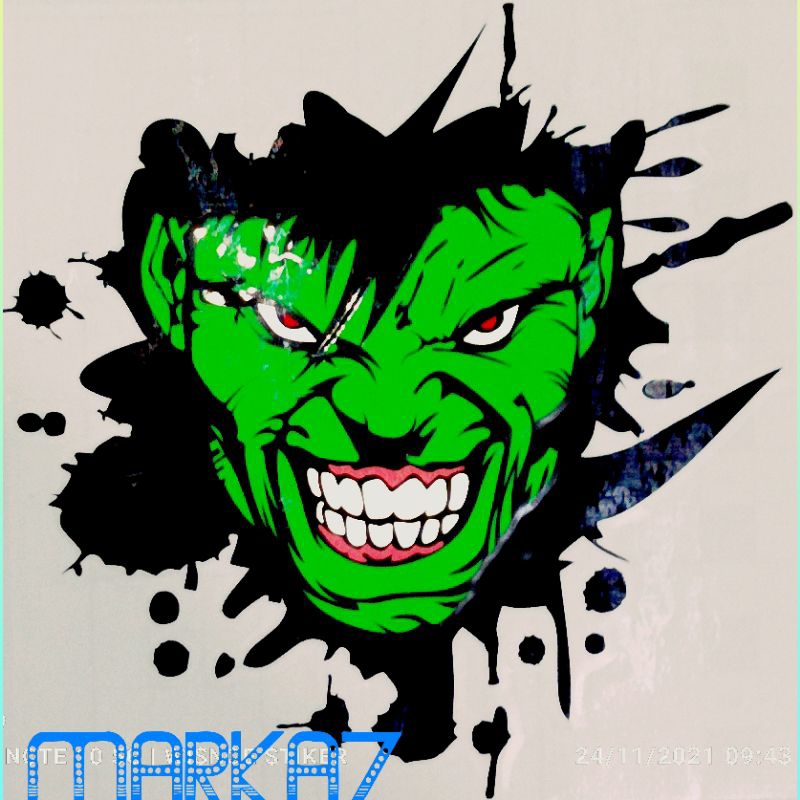 

Stiker Cutting Hulk