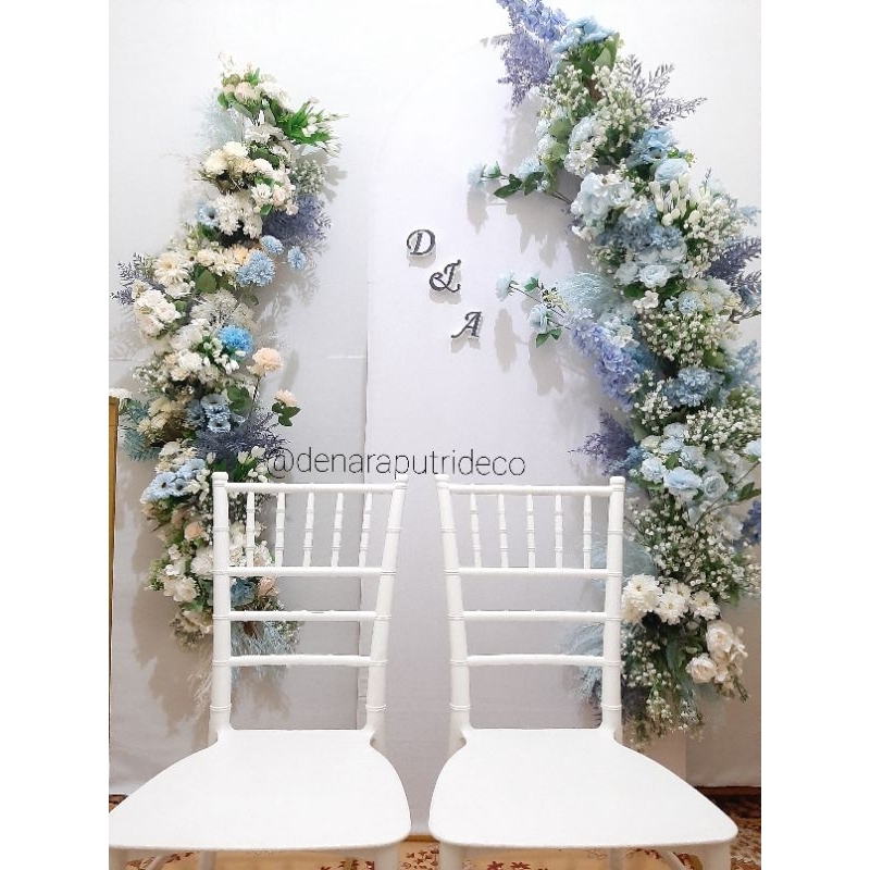 Dekor akad dekor lamaran tangerang backdrop lamaran rental backdrop lamaran