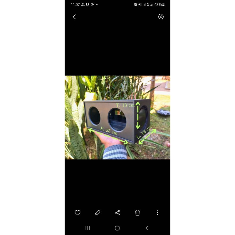 Box Speaker DIY custom