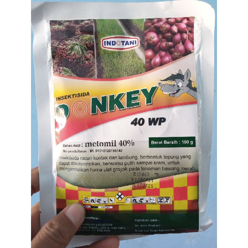 donkey 40wp 100gr metomil seperti lannate