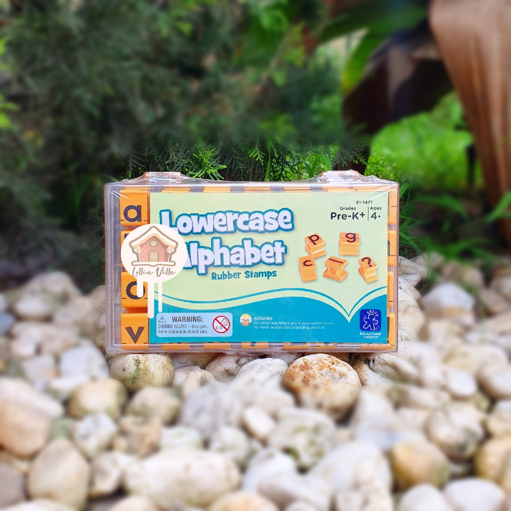 

Lowercase Alphabet Rubber Stamps Grades Pre K+