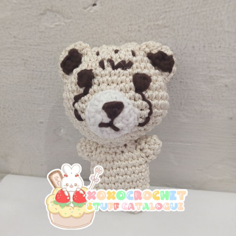 amigurumi mini cheetah lee