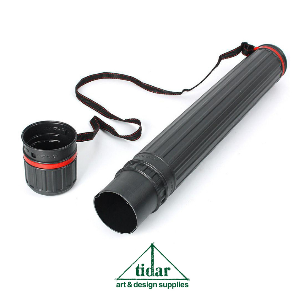 

[MR] V-tec Plastic Drafting / Drawing Tube - Tabung Plastik Gambar / Kertas VTec