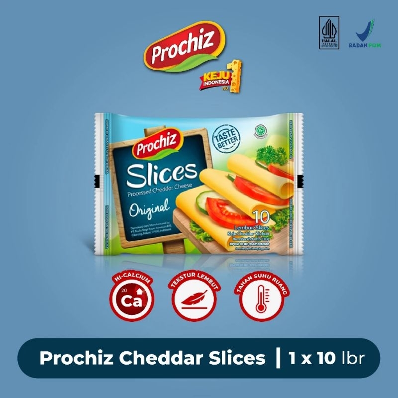 

Rochiz Keju Slice isi 10 / Gold Cheddar 160gr/60g