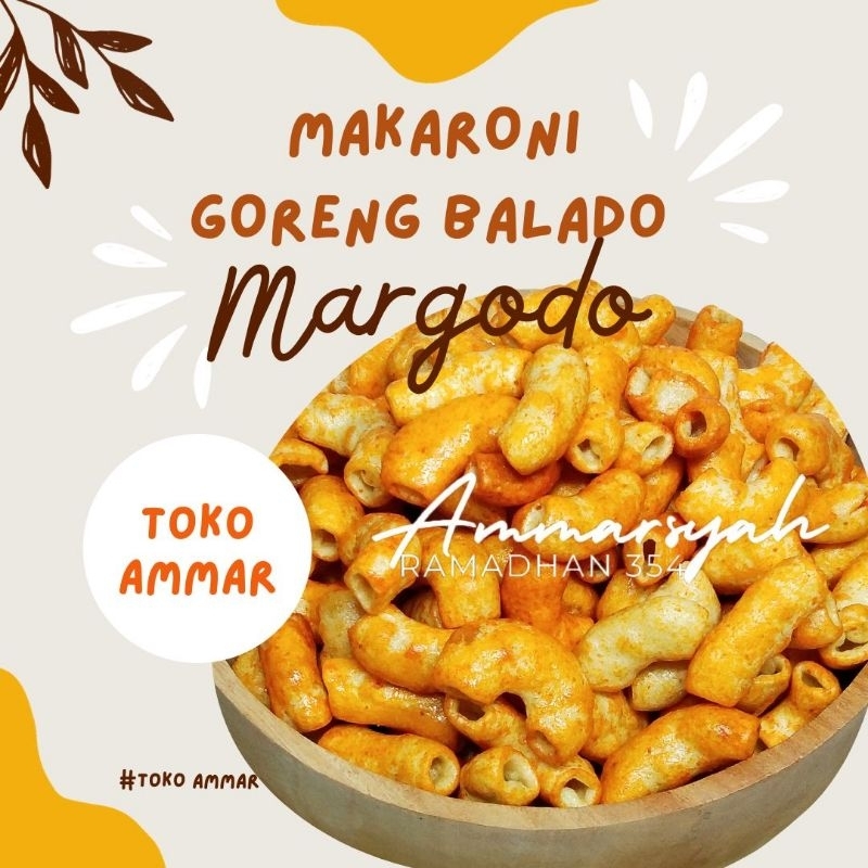 

Makaroni Goreng Pedas (250gram),Makaroni Bumbu Balado